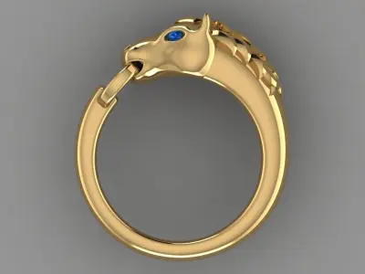 RPY-007 dragon ring 3D print model