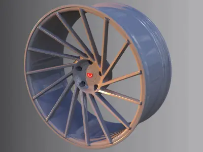 Vossen VPS350T Free low-poly 3D model