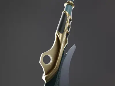 Chinese Glaive 3D model