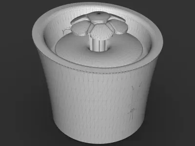 Catit Flower Cat Water Fountain 3D model