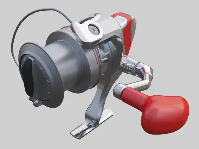Fishing Reel 3D model purchase