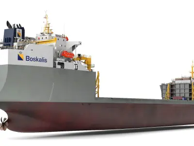 Heavy Load Carrier MV Target BS 3D model