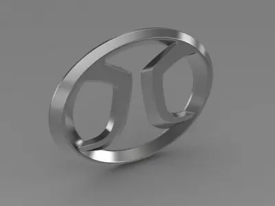 BAIC Logo 3D model