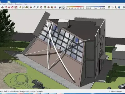 Sketchup Museum 112 Free 3D model