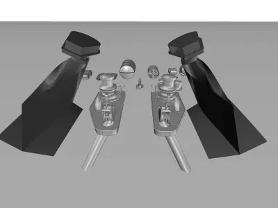 Yacht-Marine Equipment 3D model