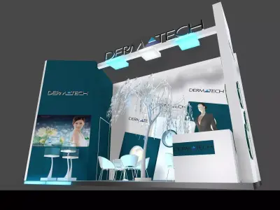 Exhibition - Area -6X3-3DMAX200-54 3D model