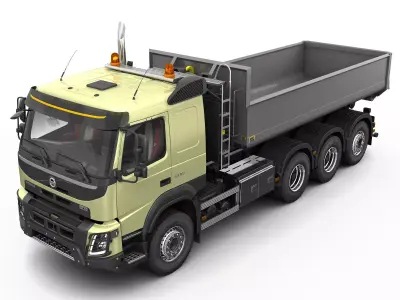 Volvo FMX MULTILIFT animated 3D model
