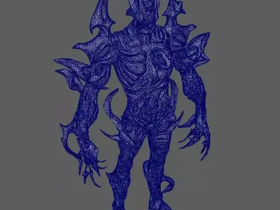Creature 3D model 20