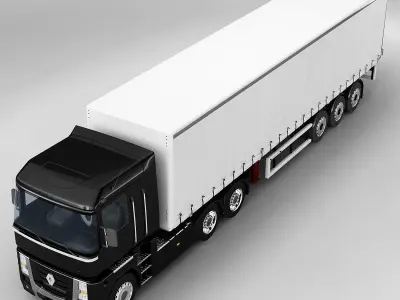 Renault Magnum 480 3D model