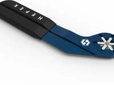 Adjustable wrench 3D model buy