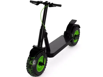 Off road Scooter 3D model purchase