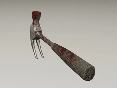 Hammer- Low Poly Low-poly 3D model