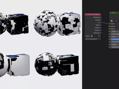 Procedural Sci Fi Material Texture