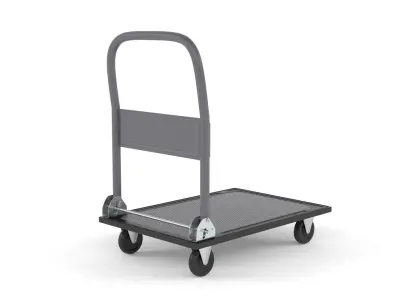 Folding Platform Truck 3D model
