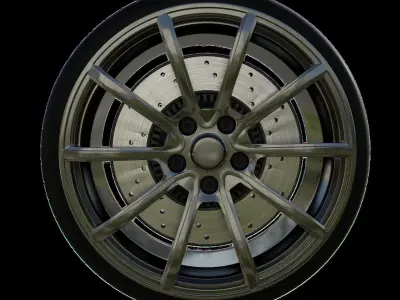 Rim 001 Free low-poly 3D model