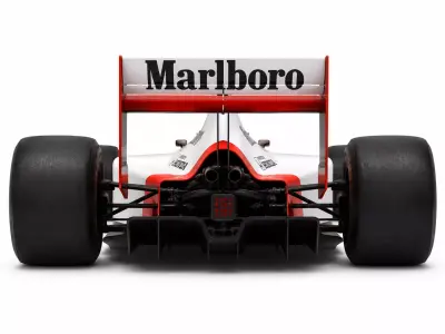 McLaren MP44 Formula One STL Printable Racing Car Model 3D print model