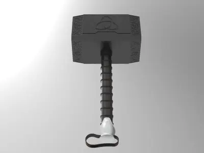 Thor hammer 3D model
