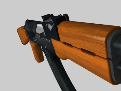 AK47 Assault Rifle 3D model buy