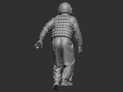 USA Modern Tankman 2 3D print model