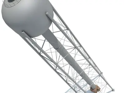 Refinery and Industrial Set 3D Model Pack purchase