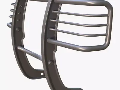 Offroad Bumper Bull Bar M1 3D model