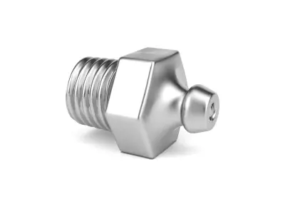 Grease fitting 02 3D model