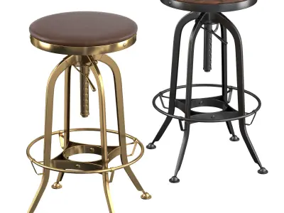Bar Stool Toledo 3D model