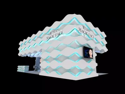 Exhibition - Area - 6X12-3DMAX2009-04 3D model