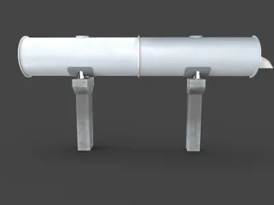 Hyperloop 3D model