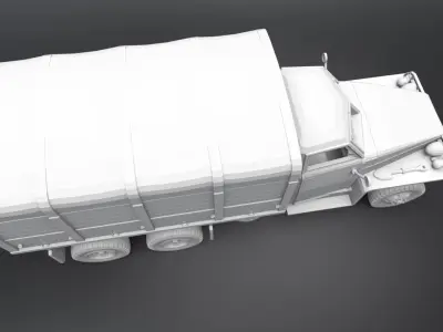 Studebaker US6 Scale model 3D print model