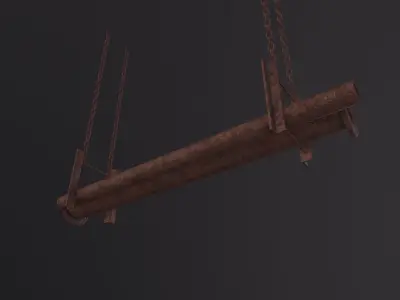 Swing Trap 3D Model Low-poly 3D model