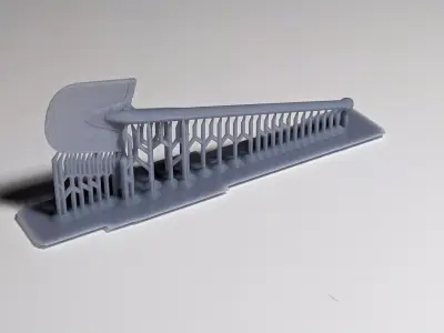 WW2 German panzer shovel Free 3D print model
