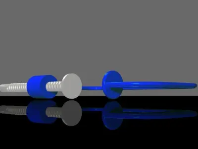 Blue Press Free 3D model