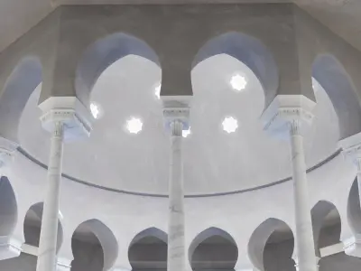  Arabic Bath Interior Blue 