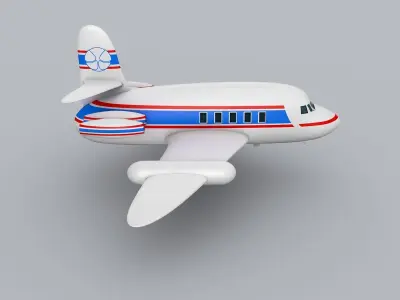Plan Aircraft 3D model
