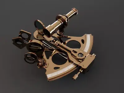 Sextant 3D model