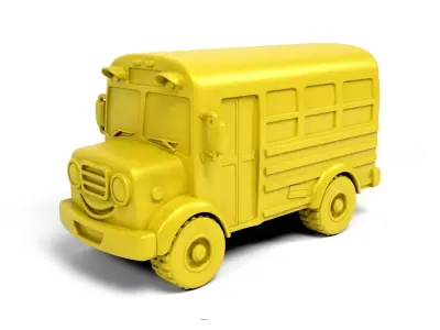 School bus toy 2 3D print model