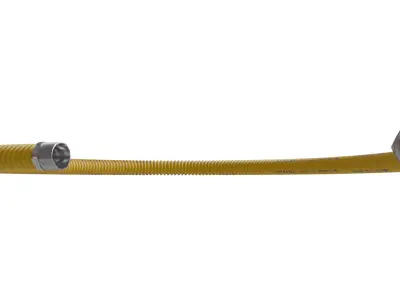 Flexible gas hose 3D model