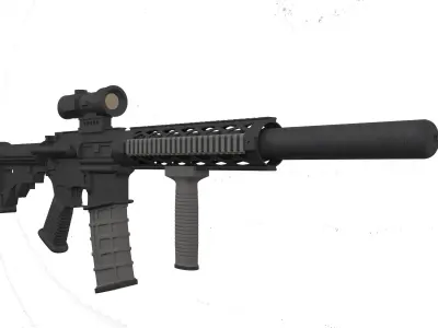 M4 WEAPON 3D model