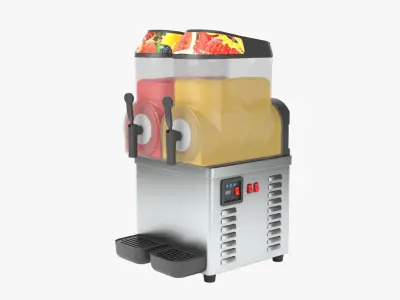 Slush Machine Low-poly 3D model