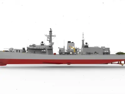 Frigate type 23 3D print model