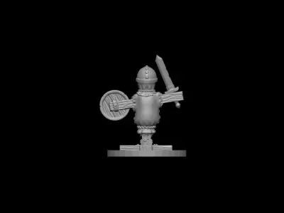 Target dummy Free 3D model