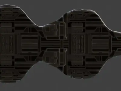 Fighter 59 Free low-poly 3D model