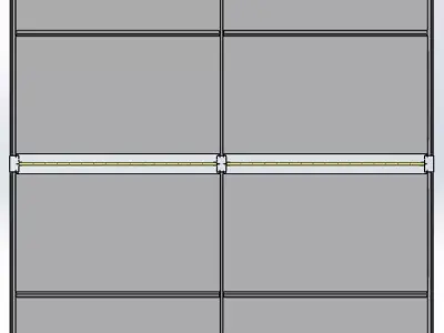 Storage Rack - Racking System - Industrial Shelving 3D model 4 3D model