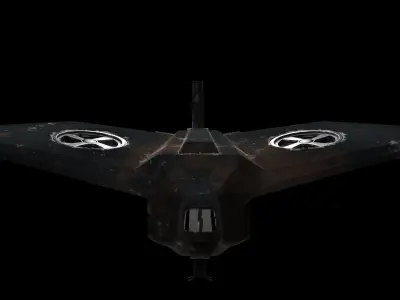 Fighter Plane 3D model by ahteshamjamal
