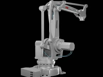 Abb Irb 460 High-Speed Robotic Arm 3D model