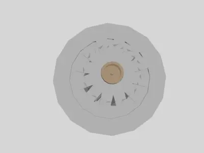 Fire Sprinkler Low-poly 3D model purchase