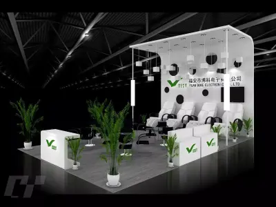 Exhibition - Area - 9X6-3DMAX2009-049 3D model