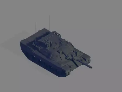 XM-803 3D model