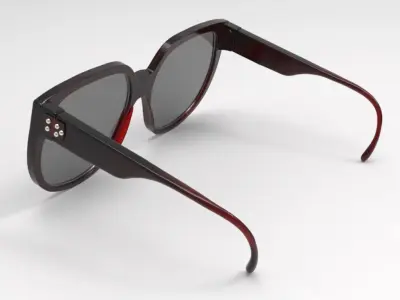 Glasses eyeglasses 3D model